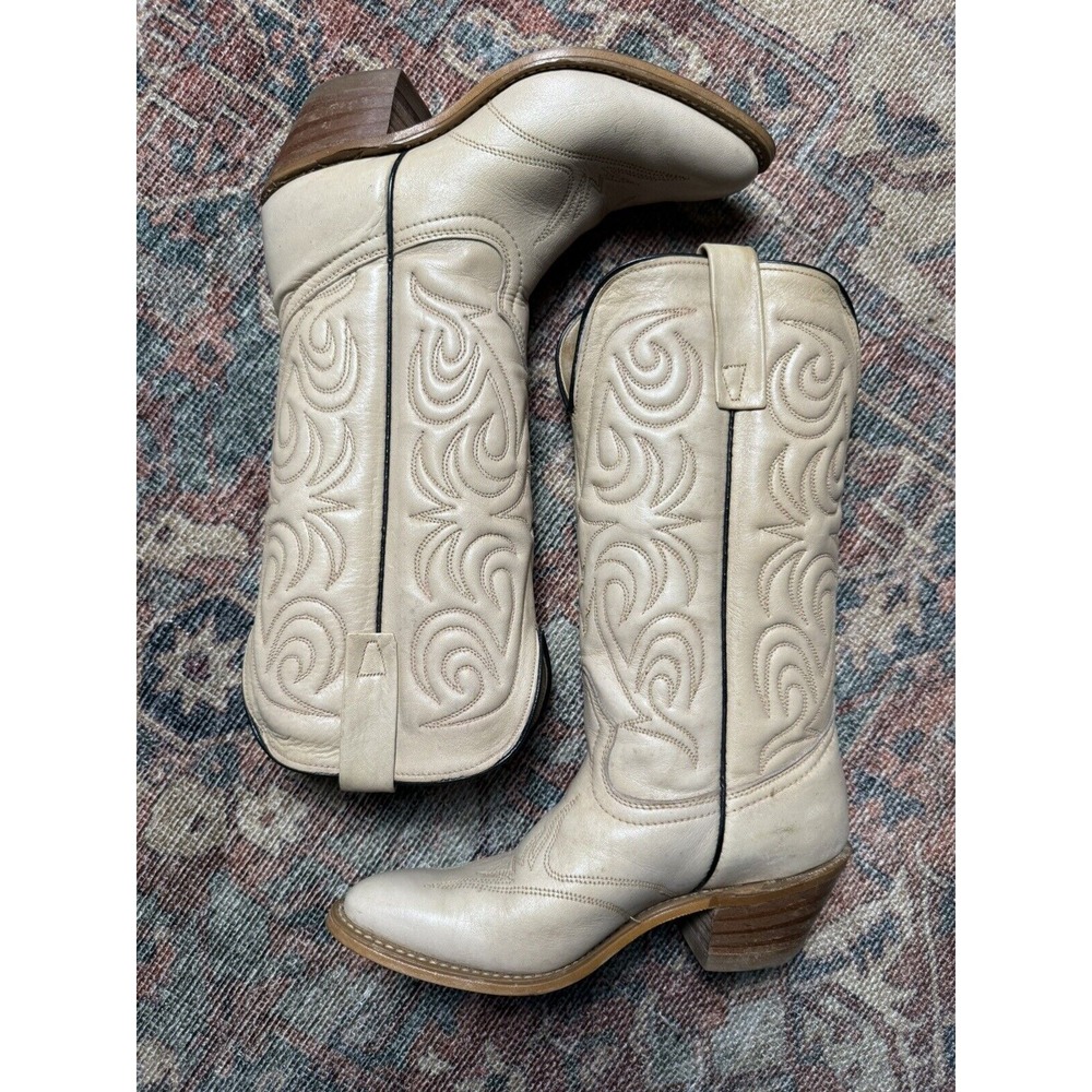 Elegant Cream Ankle Boots